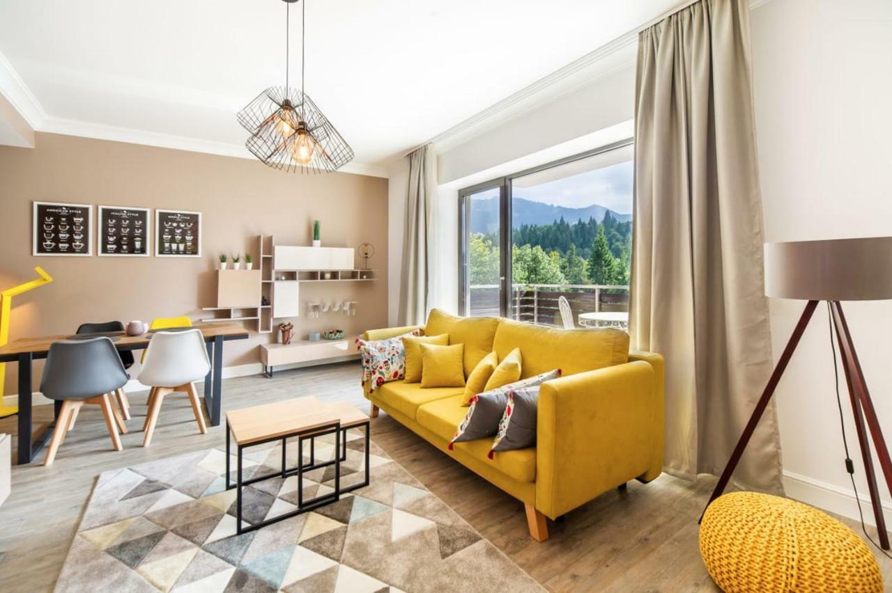 Sarah Deluxe Apartment In Silver Mountain Poiana Braşov Dış mekan fotoğraf